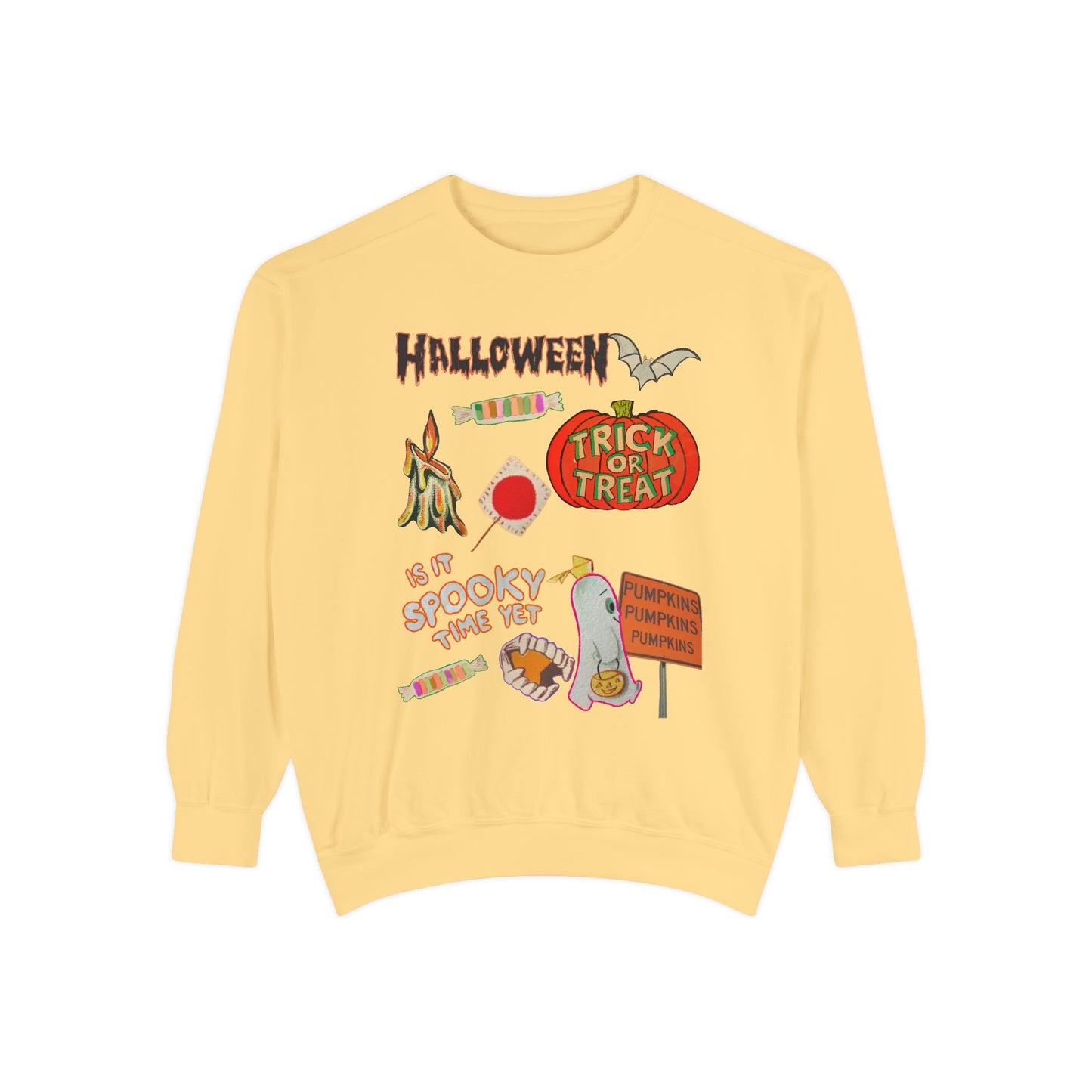 Halloween Collage Crewneck