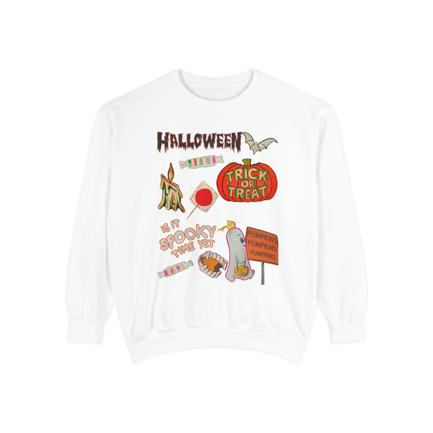 Halloween Collage Crewneck