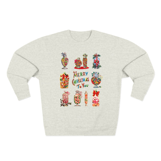 Candy Christmas Crewneck Sweatshirt